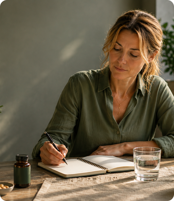 RESET helps bridge that gap through structured guidance, lifestyle awareness, daily reflections, and personalized recovery insights.
